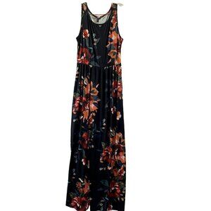 Zattcas Women's Floral Long Summer Dress